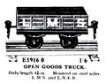 Open Goods Truck, Märklin E1916-0 (MarklinCRH ~1925).jpg