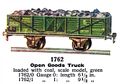 Open Goods Truck, with coal, Märklin 1762 (MarklinCat 1936).jpg