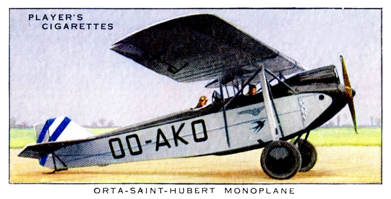 File:Orta-Saint-Hubert Monoplane, Card No 50 (JPAeroplanes 1935).jpg