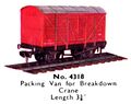 Packing Van for Breakdown Crane, Hornby-Dublo 4318 (DubloCat 1963).jpg