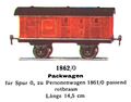 Packwagen - Luggage Van, Märklin 1862 (MarklinCat 1931).jpg