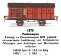 Packwagen - Luggage Van, Märklin 1875 (MarklinCat 1931).jpg