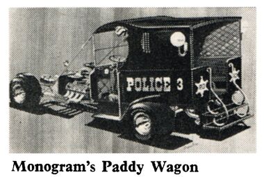1969: "Paddy Wagon" kit, artwork