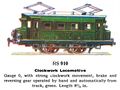 Pantograph Locomotive, 0-4-0, clockwork, Märklin RS 910 (MarklinCat 1936).jpg