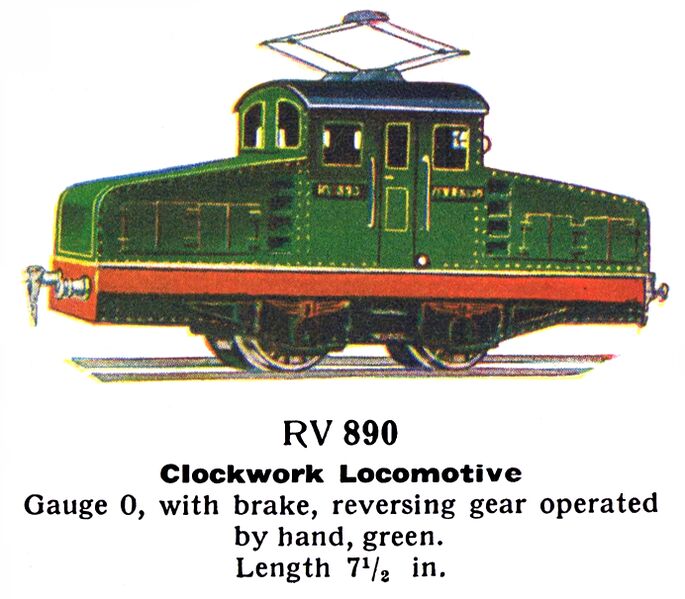 File:Pantograph Locomotive, 0-4-0, clockwork, Märklin RV890 (MarklinCat 1936).jpg
