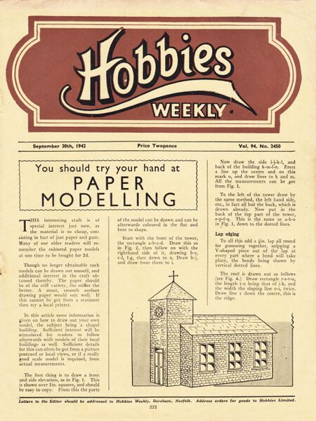File:Paper Modelling, Hobbies Weekly no2450 (HW 1942-09-30).jpg