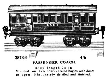 ~1925: LNER Passenger Coach, 2873/0