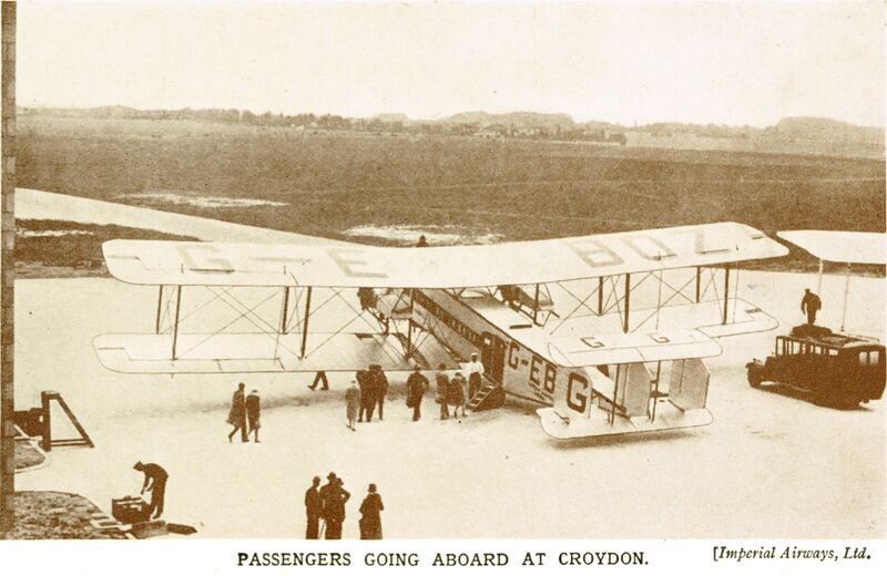 File:Passengers boarding an Armstrong Whitworth Argosy G-EBOZ at Croydon (WBoA 6ed 1928).jpg
