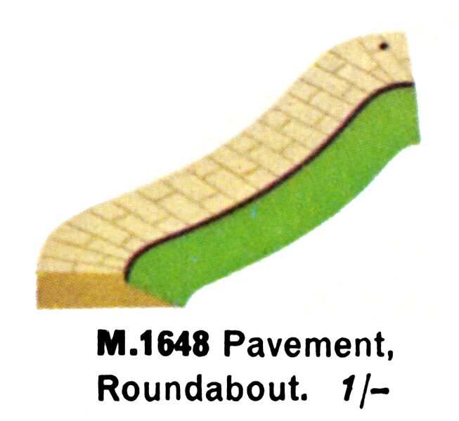 File:Pavement, Roundabout, Minic Motorways M1648 (TriangRailways 1964).jpg