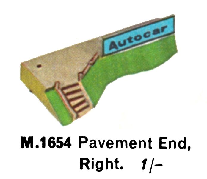 File:Pavement End, Right, Minic Motorways M1654 (TriangRailways 1964).jpg