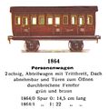 Personenwagen - Passenger Carriage, Märklin 1864 (MarklinCat 1931).jpg