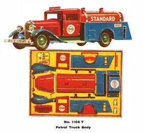 Petrol Truck Body, Märklin 1106 T