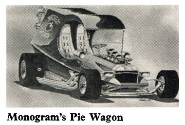1969: "Pie Wagon" kit, artwork