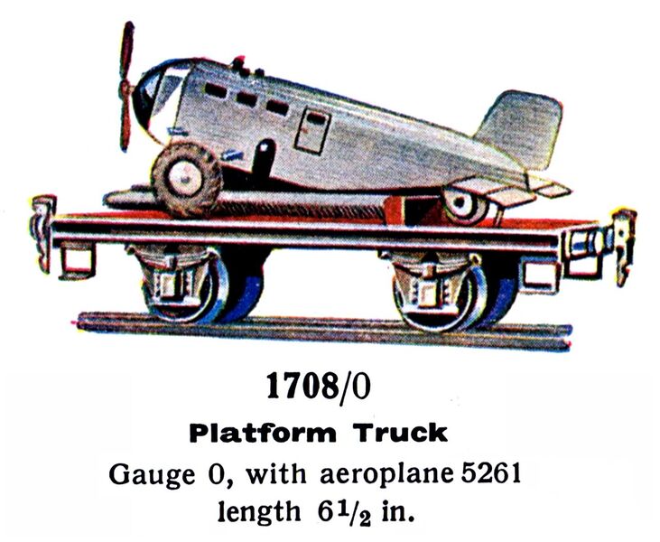 File:Platform Truck, with Aeroplane 5261, Märklin 1708 (MarklinCat 1936).jpg