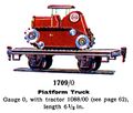 Platform Truck, with Tractor 1088, Märklin 1709 (MarklinCat 1936).jpg
