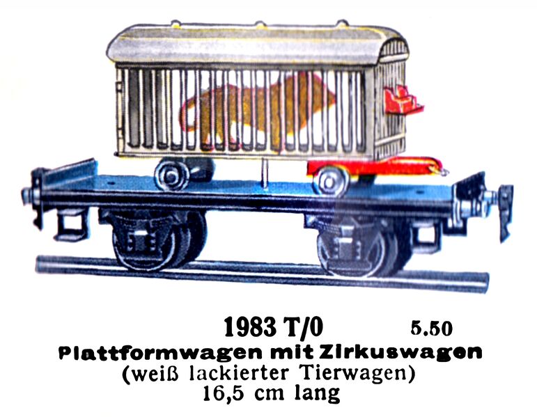 File:Plattformwagen mit Zircuswagen - Platform Wagon with Lion Cage Circus Wagon, Märklin 1983-T-0 (MarklinCat 1939).jpg