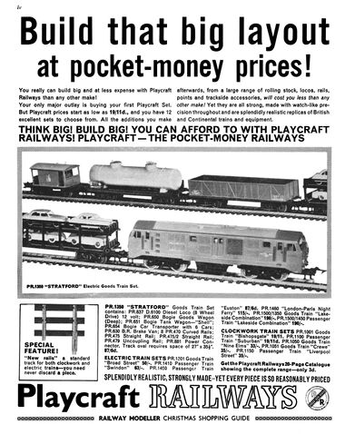 1962: "Build that bog layout at pocket-money prices!"