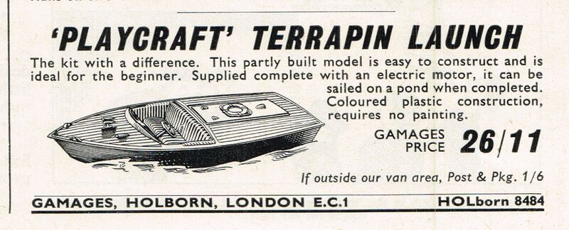 File:Playcraft Terrapin launch, Gamages (MM 1961-04).jpg