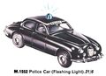 Police Car with Flashing Light, Minic Motorways M1552 (TriangRailways 1964).jpg