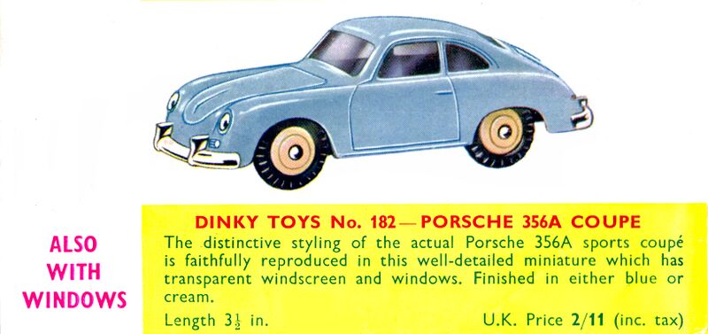 File:Porsche 356A Coupe, Dinky Toys 182 (MM 1958-09).jpg