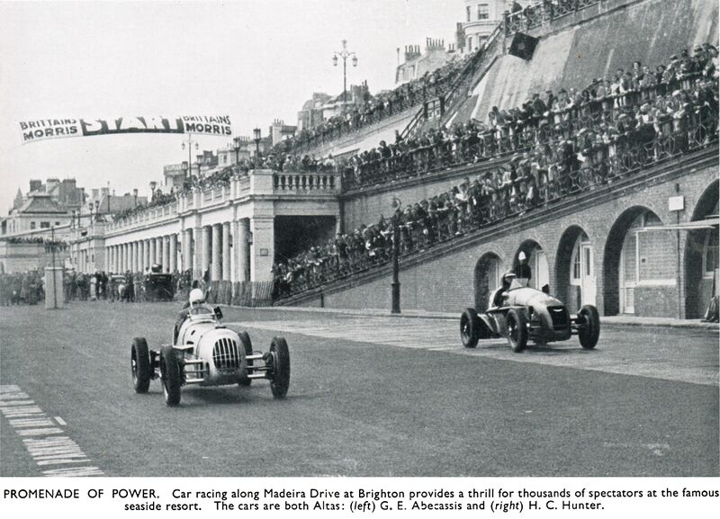 File:Promenade of Power, car racing along Madeira Drive, Brighton (PAS 1938).jpg