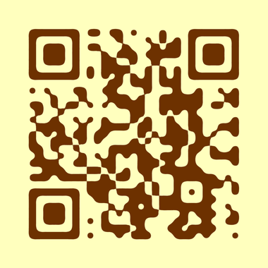 QR Code for the homepage of the museum's exhibits information system