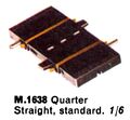 Quarter Straight, Standard, Minic Motorways M1638 (TriangRailways 1964).jpg