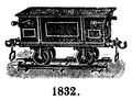Rübenwagen - Open Railway Car, Märklin 1832 (MarklinSFE 1900s).jpg