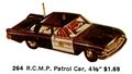 RCMP Patrol Car, Dinky 264 (LBIncUSA ~1964).jpg