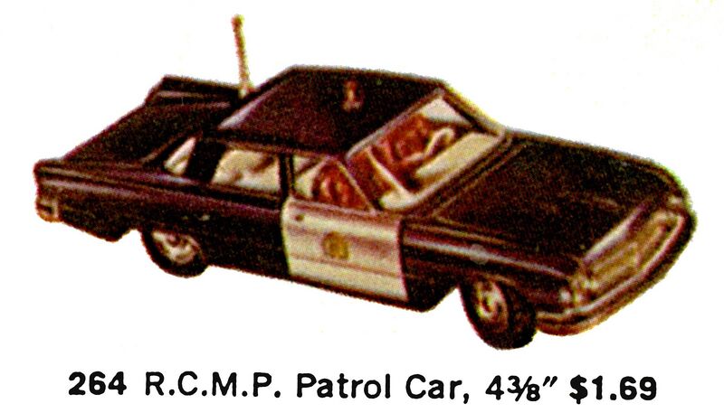 File:RCMP Patrol Car, Dinky 264 (LBIncUSA ~1964).jpg