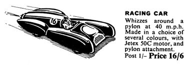 1966: Jetex Racing Car