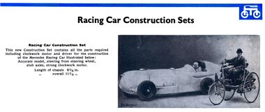 1936: Racing Car Construction Sets