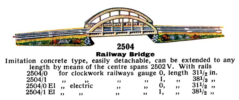 File:Railway Bridge, single span, Märklin 2504 (MarklinCat 1936).jpg