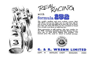 1963: Real Racing with Formula 152