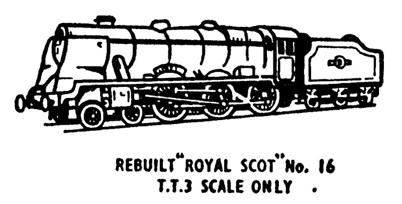 File:Rebuilt Royal Scot locomotive, TT, lineart (Kitmaster No16).jpg