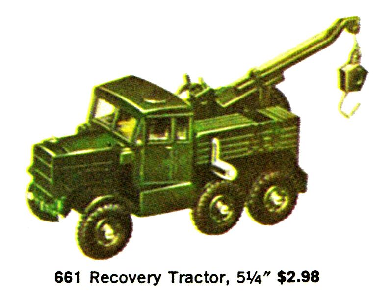 File:Recovery Tractor, Dinky 661 (LBIncUSA ~1964).jpg