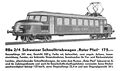 Red Arrow, Swiss High-Speed Railcar, Kleinbahn RBe2-4 (KleinbahnCat 1965).jpg