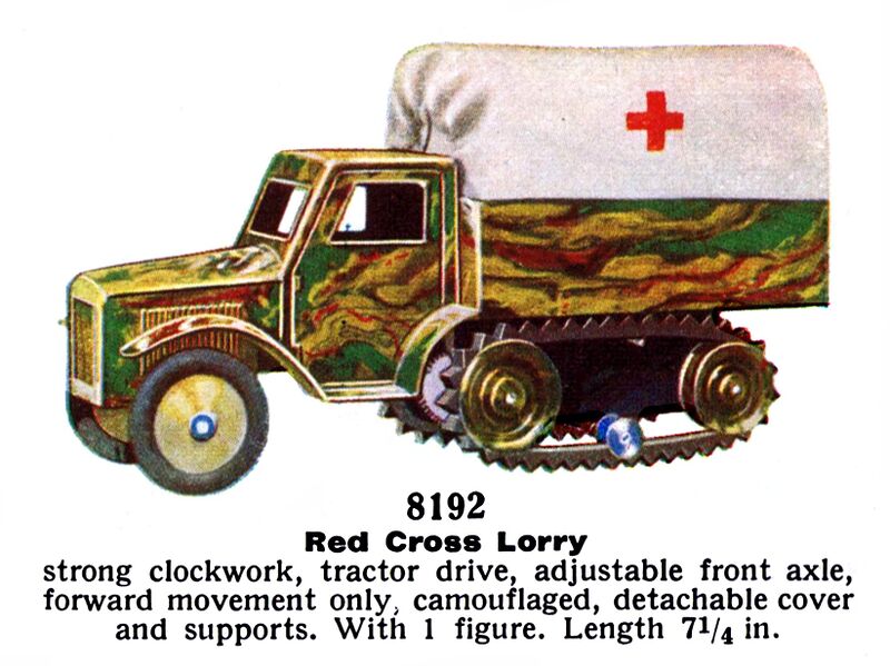 File:Red Cross Lorry, Märklin 8192 (MarklinCat 1936).jpg