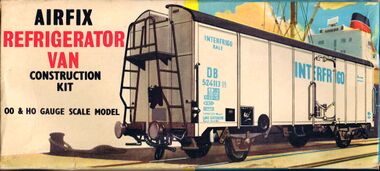 Box artwork: Interfrigo Refrigerator Van construction kit R203