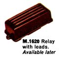 Relay with Leads, Minic Motorways M1620 (TriangRailways 1964).jpg