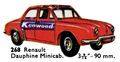 Renault Dauphine Minicab, Kenwood, Dinky Toys 268 (DinkyCat 1963).jpg