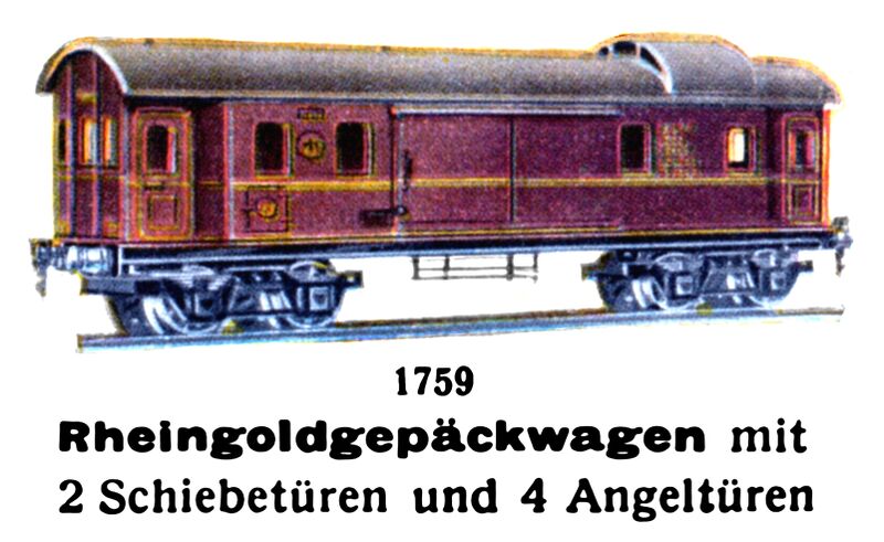 File:Rheingoldgepäckwagen - Rheingold Baggage Car, Märklin 1759 (MarklinCat 1939).jpg