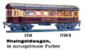 Rheingoldwagen - Rheingold Passenger Carriage, Märklin 1758 (MarklinCat 1939).jpg