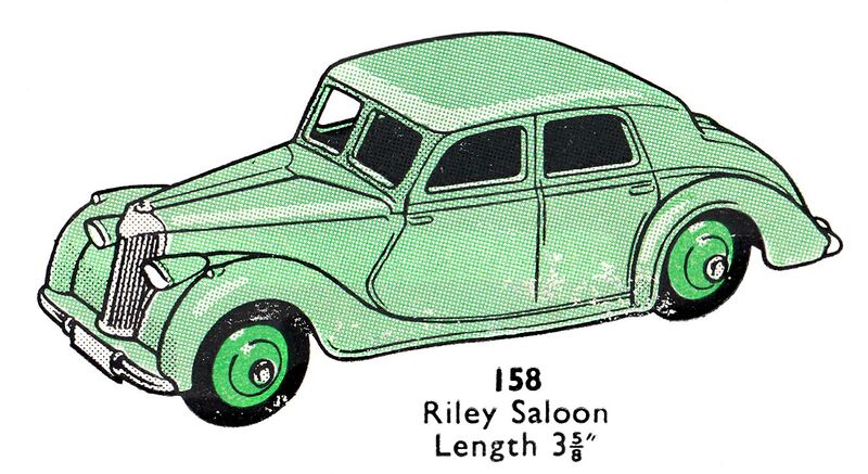 File:Riley Saloon, Dinky Toys 158 (DinkyCat 1956-06).jpg