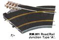 Road-Rail Junction, Type A, Minic Motorways RM911 (TriangRailways 1964).jpg
