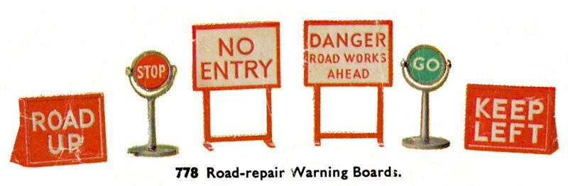 File:Road Repair Warning Boards, Dinky Toys 778 (DinkyCat 1963).jpg