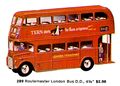 Routemaster London Bus DD, Dinky 289 (LBInc ~1964).jpg