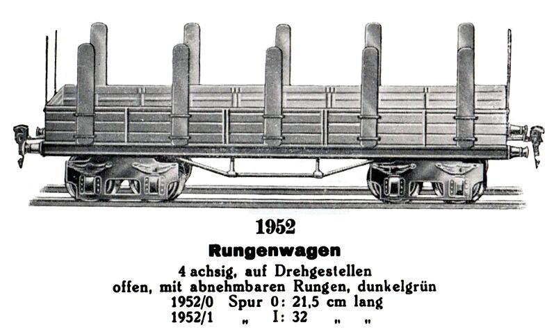 File:Rungenwagen - Timber Wagon with Stanchions, Märklin 1952 (MarklinCat 1931).jpg