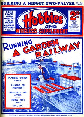 1933: Hobbies Weekly, "Running a Garden Railway"