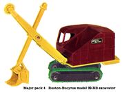 Ruston-Bucyrus 22-RB Excavator, Matchbox Major Pack 4 (MBCat 1959).jpg